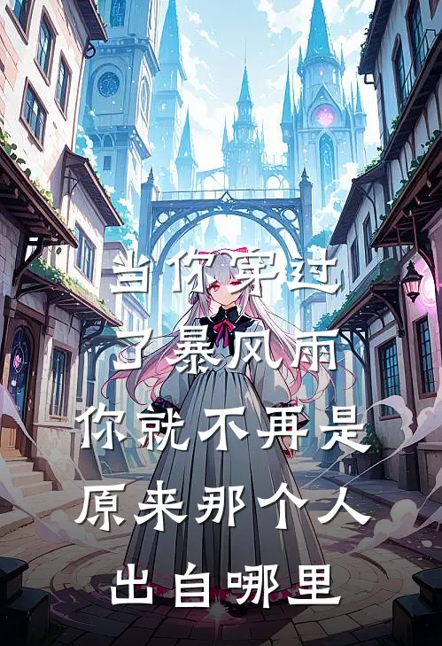 当你穿过了暴风雨,你就不再是原来那个人出自哪里