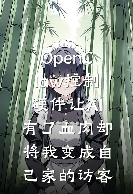 OpenClaw控制硬件让AI有了血肉却将我变成自己家的访客