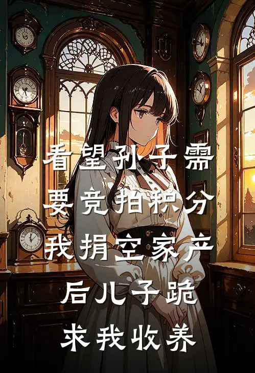 看望孙子需要竞拍积分，我捐空家产后儿子跪求我收养廷钧秀华完结版小说_完结版小说看望孙子需要竞拍积分，我捐空家产后儿子跪求我收养(廷钧秀华)