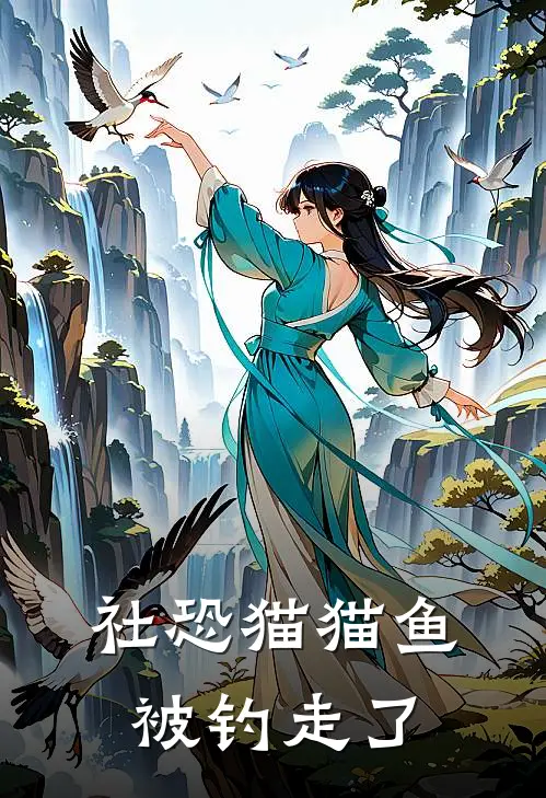 社恐猫猫鱼被钓走了