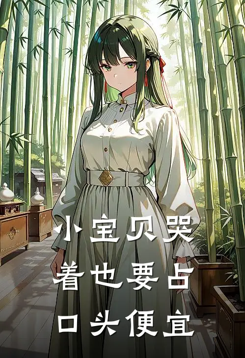 小宝贝哭着也要占口头便宜