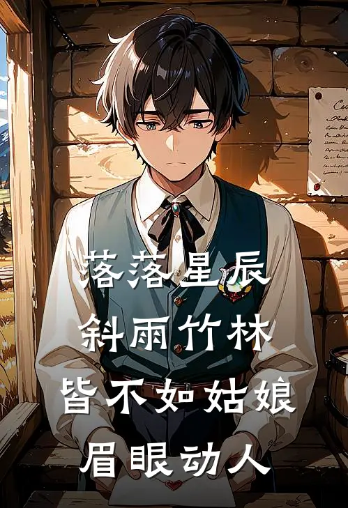 落落星辰斜雨竹林,皆不如姑娘眉眼动人